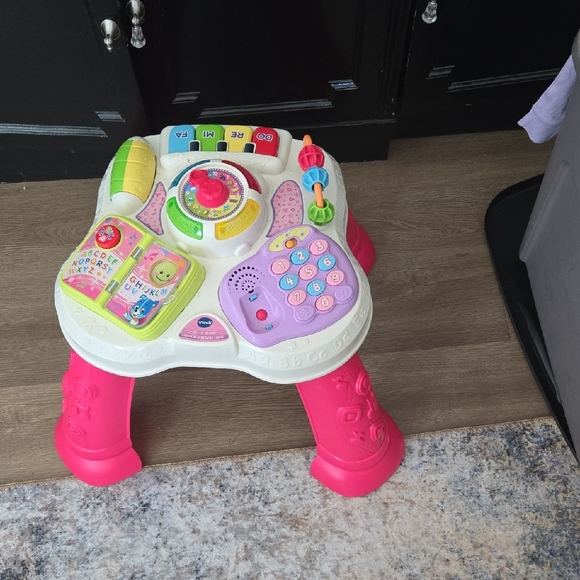 Colorful Learning Activity Table for Kids - Picture 1 of 3